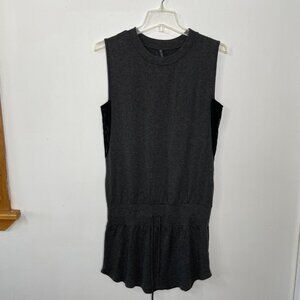 Riller &‎ Fount Gray Modal Spandex Dress Size 1 US Size S USA Jersey Knit